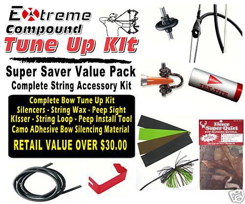 ITEM Compound BOWSTRING TUNE UP KIT Archery Bow  