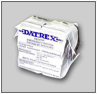 Datrex Emergency Rations mre survival food bars (NEW)  