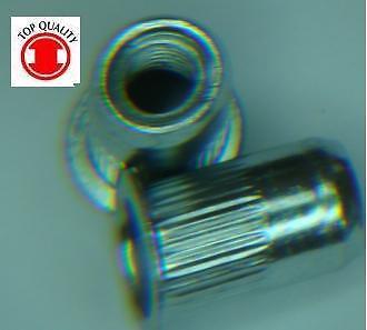 M6X1.0 m/m LFK Aluminum Rivet Nut Rivnut Insert Nutsert  