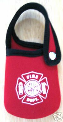 FIRE DEPARTMENT NEOPRENE CELLPHONE CASE WITH FD LOGO  