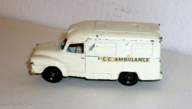 MATCHBOX, LESNEY, 14C Bedford Lomas, Ambulance, 1962  