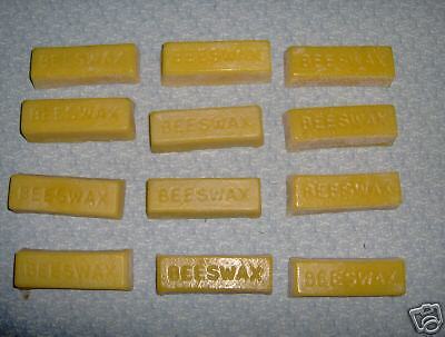 Beesworks (6) 1oz Yellow Beeswax Bars - Cosmetic Grade