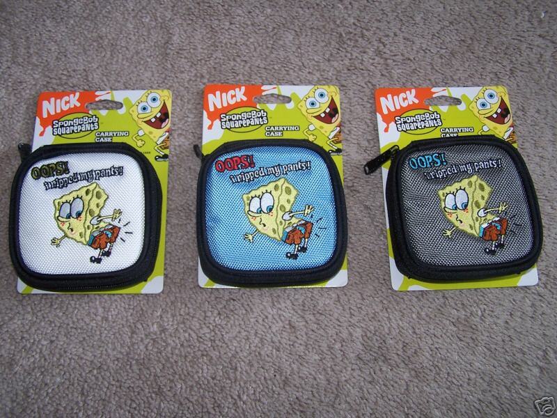 Nick SpongeBob Squarepants Gameboy Advance SP Case NEW  