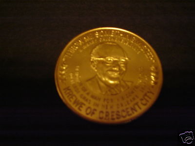 Krewe of Crescent City Doubloon Throw Me Something Mr.  