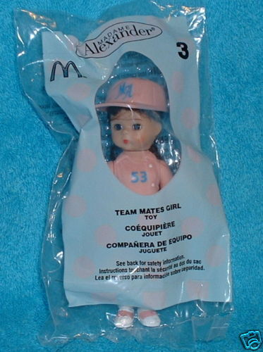 2005 McDonalds Madame Alexander Team Mates Girl Doll  