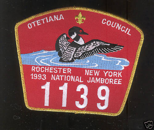 MINT 1993 JSP Otetiana Council NY 1139  