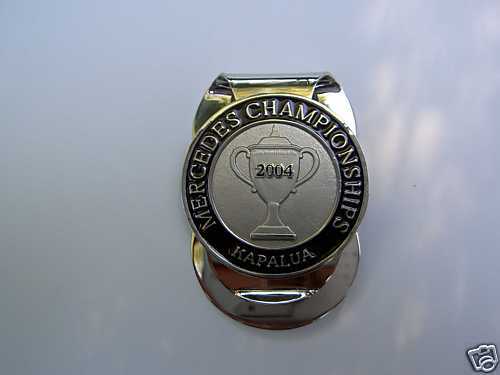 Money Clip ~ MERCEDES CHAMPIONSHIPS 2004~Stuart Appleby  