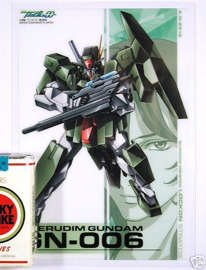 CLEAR CARD GUNDAM 00 Cherudim GN 006 Lockon FOIL BIG  