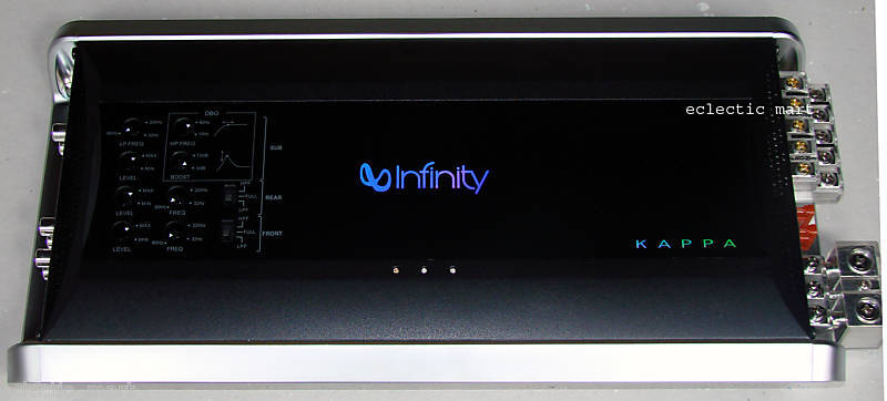 BRAND NEW INFINITY KAPPA FIVE 5 CHANNEL CLASS D POWER AMPLIFIER + FREE 