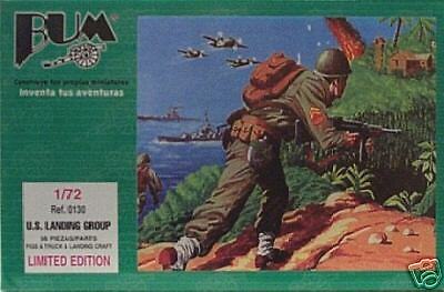 Bum 1/72 U S Army Landing Group Set Figures Truck Etc  