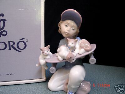 LLADRO RETIRED 7623 LITTLE RIDERS VERY RARE NIB  