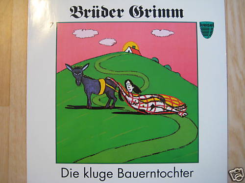 BRÜDER GRIMM DIE KLUGE BAUERNTOCHTER DDR MÄRCHEN LP NEU