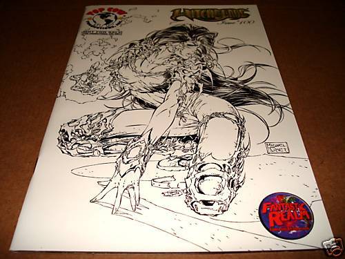 WITCHBLADE #100 NM/MT 9.8 *RRP EDITION* TURNER SKETCH  