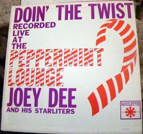 DOIN THE TWIST Joey Dee Record VERY GOOD COND. PLAYS+++  