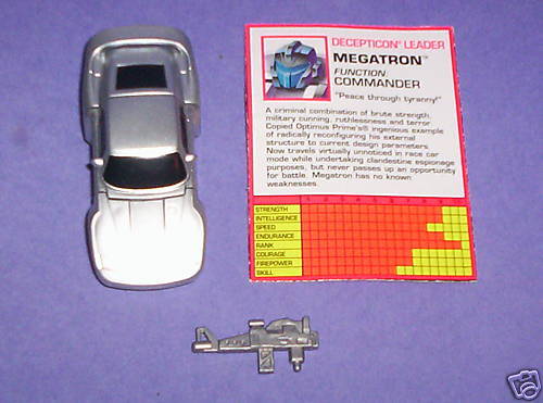 Vintage G2 Transformers Megatron Go bots Complete  