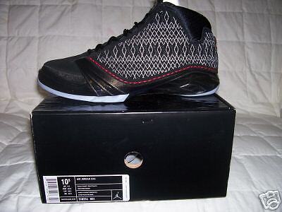 AIR JORDAN XX3 BLACK VARSITY  RED NIB SIZE 10.5  