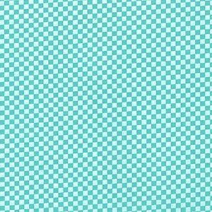 Michael Miller Tiny Check in Aqua Quilt Fabric 1 yd  