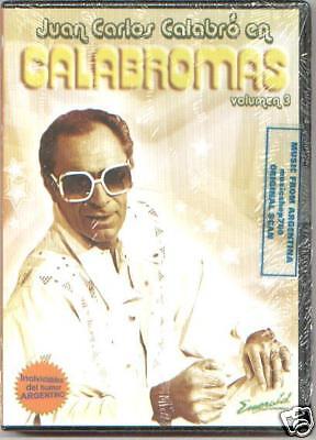 DVD Calabromas Vol 3 SEALED New Juan Carlos Calabro