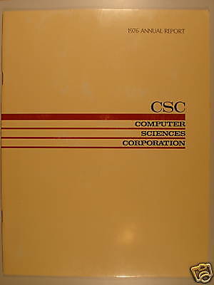 Computer Sciences Corporation (CSC) 1976 Annual Report  