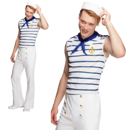 Smiffys Sailor White Unisex Costumes