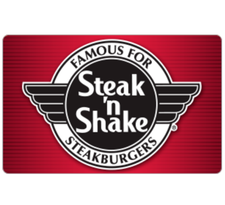Buy a $50 Steak n Shake Gift Card for only $40 - Via email delivery