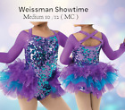 Weissman Bigger is Better 10504 Child Size Med 10 - 12 MC Feather Dance Costume