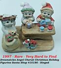 1997 Rare Dreamsicles Angel Cherub Christmas Figurine Santa Shop #10186 - signed