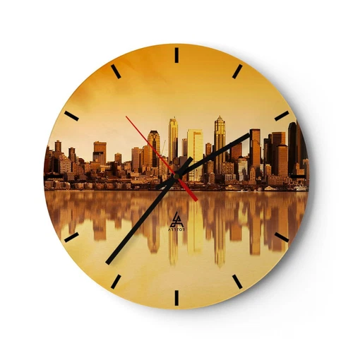Horloges modernes marrons pour la maison