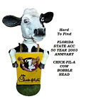 2003 FSU Florida State Seminoles CHICK-FIL-A COW BOBBLEHEAD