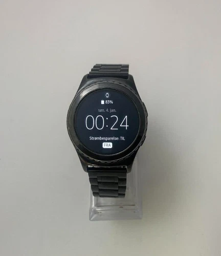 Acero Inoxidable Samsung Gear S2 y banda de metal plateado Relojes inteligentes