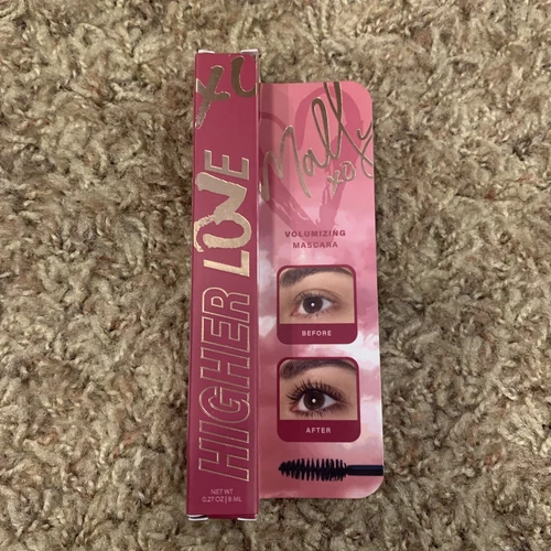 Máscara de Pestañas Cejas Negro Mally Maquillaje de Ojos