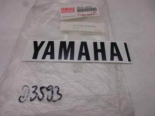 Sonstige Yamaha Motorrad-Aufkleber, -Embleme, -Fahnen & -Schilder