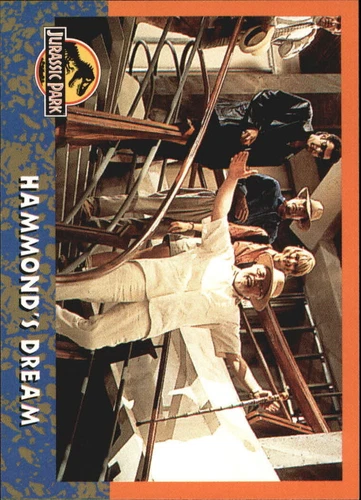 Cartes jurassic park à l'unité à collectionner non sportives