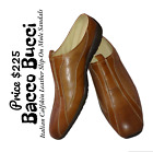 Bacco Bucci Men's Italian calfskin Leather  Slip-On Mule Sandals Shoes Size 10