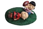 Danbury Mint Peanuts 1993 Fooled Again  Charlie Brown Lucy Sports Figures 