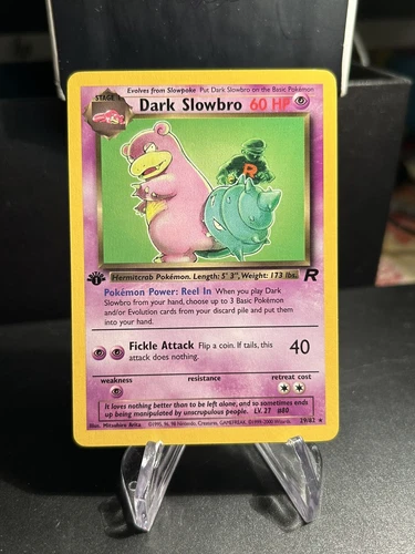 Carte gioco collezionabili singole Pokémon Team Rocket in inglese