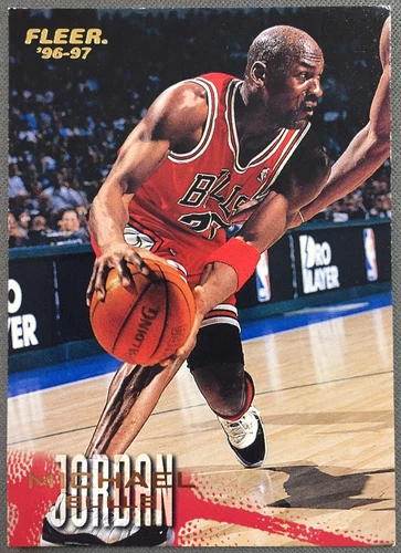 Cartes Fleer Michael Jordan basket-ball à l'unité à collectionner sportives