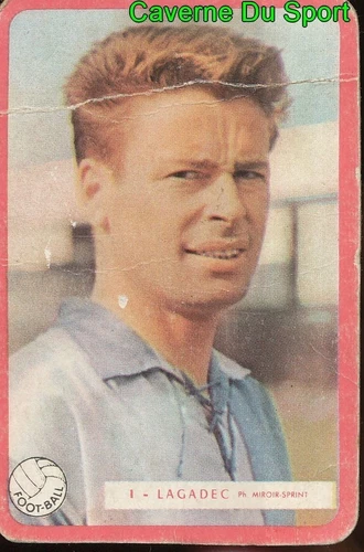 Cartes 1960 originaux football à l'unité à collectionner sportives