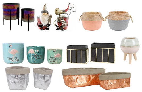 Moderne Deko-Blumentöpfe & -Vasen aus Glas für Mode