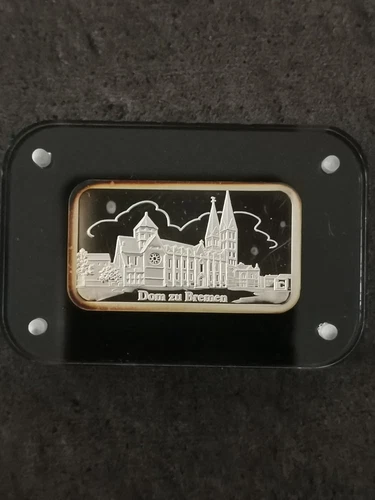 Barres d'argent 1/2 once