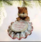 Vintage Carlton Heirloom Ornament "Mother is the Heart of Christmas 1993"