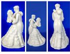 First Dance” Vintage Porcelain Bride Groom Wedding Cake Topper Keepsake Figurine