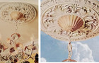 14" Round Ceiling Medallion Decorative Architectural Chandelier Trim