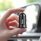 Dual USB Port Car Charger Adapter Fast Charging for iPhone Samsung LG HTC Black