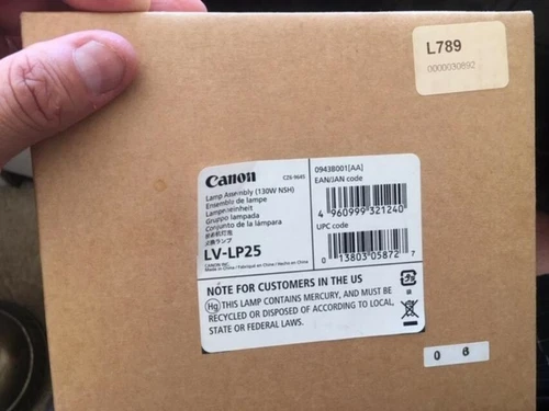 Лампы и компоненты для видеопроекторов Canon для NEC