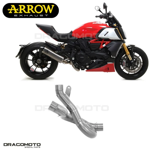 Grupos de colectores y pernos negros para motos Ducati