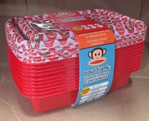Contenedores de almacenamiento de alimentos Paul Frank