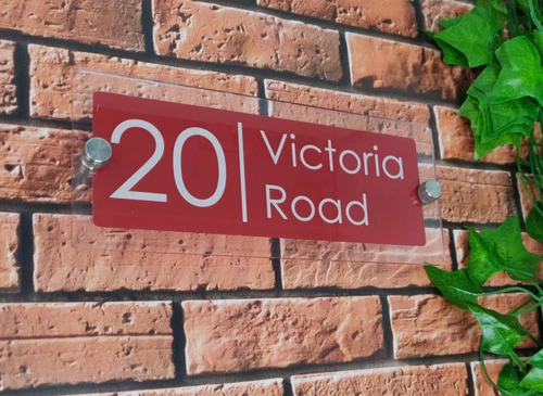 Number Outdoor Decorative Plaques & Signs