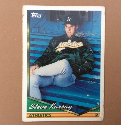 Cartes 1994 Topps baseball à l'unité à collectionner sportives