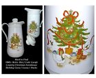 1980's Phoenix carafe Country Christmas Farmhouse  Holiday Geese